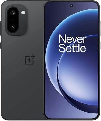OnePlus 15R, 12GB RAM + 512GB Almacenamiento, Dual-SIM, Smartphone Android Desbloqueado, Snapdragon 8 Gen 5, Batería 7400mAh, Negro Carbón