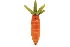 Vivacious Vegetables Carrot Stuffed Toy