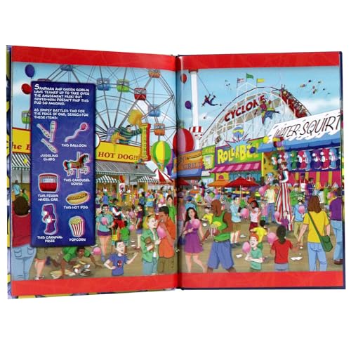 Marvel Spider-man 3D Look and Find Activity Book! - Spidey 3D Glasses Included! - PI Kids Hardcover – June 18, 2024 - Image 7