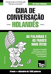 Capa de Guia de Conversação Português-Holandês e dicionário conciso 1500 palavras