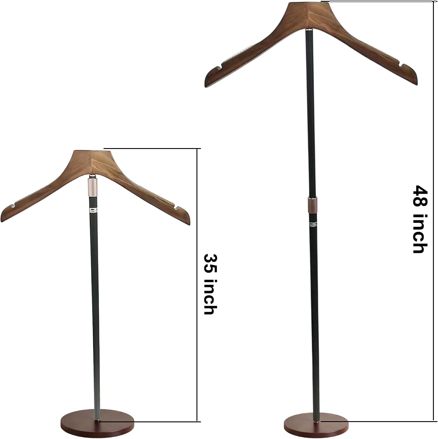 Shirt Display Stand 2 Pack, Adjustable T-shirt Rack for Vendor