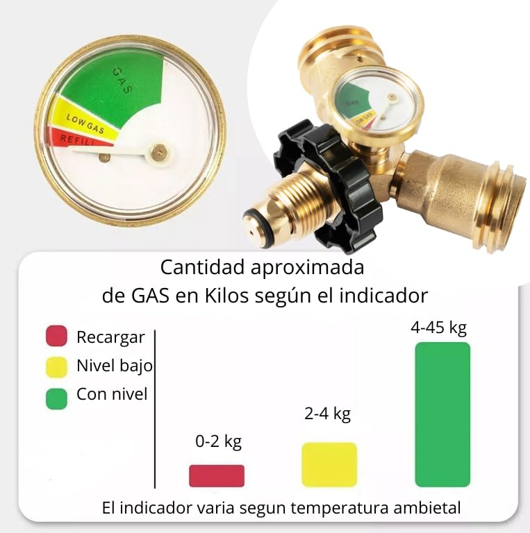 Llaves para gas LP 9 Imagen adicional