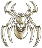 3D-Chrome-Sticker, Spinne carstyling XXL 3D-Chrome-Sticker Spinne 45 x 40 mm