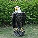 Produktbild Weißkopfseeadler Garten Statue Realistischen Stolz Majestätischen Adler Auf Felsen Figur Patriotischen Hof Rasen Kunst Skulptur Rustikale Lodge Vogel Dekor Für