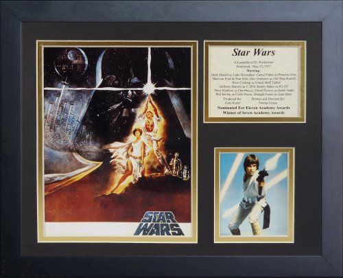 Legends Never Die "Star Wars Framed Photo Collage, 11 x 14-Inch