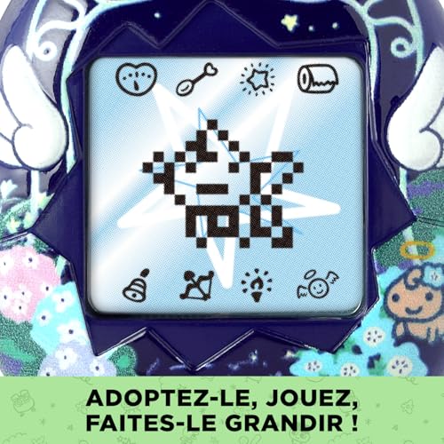 Jouet Virtuel Tamagotchi Bandai Original Angel Night Garden – Écran Couleur, 3 Boutons - vue 6
