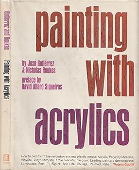 Hardcover Painting With Acrylics Book