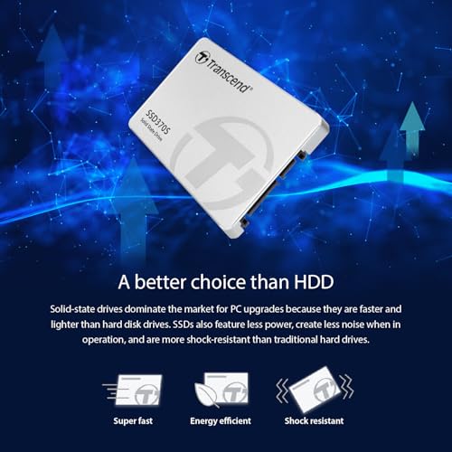 Disque Solid State Drive TS32GSSD370S Transcend 32 Go SATA III 2.5" argenté - 7