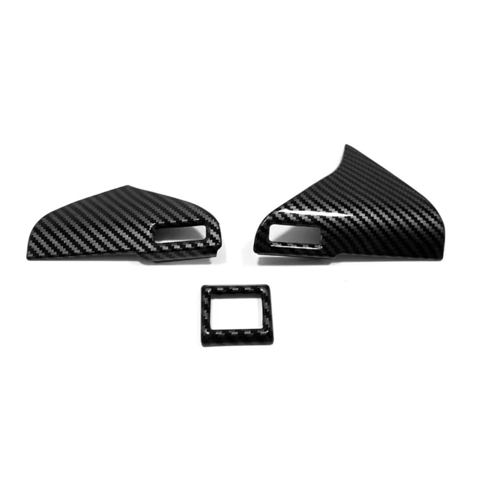 Xrukguo One Color For Nissan For Qashqai For J12 2021 2022 2023 2024 Abs Carbon Car Adjustment Switch Cover Trim Sticker Interior Trim Cover Panel(Middle Air Outlet)