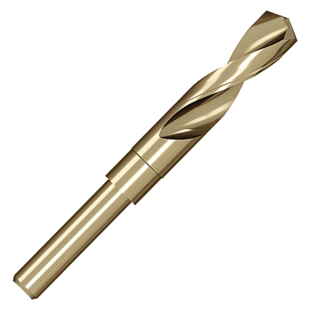 Meccion HSS-Co Broca para Metal 18mm Profesionales Brocas Helicoidal para Metal, Acero Inoxidable, Aluminio y No Ferrosos, Estándar DIN 338