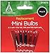 Holiday Wonderland 1115-7-88 2.5V Multi Color Replacement Bulb / Christmas Bulbs Miniature Replacement
