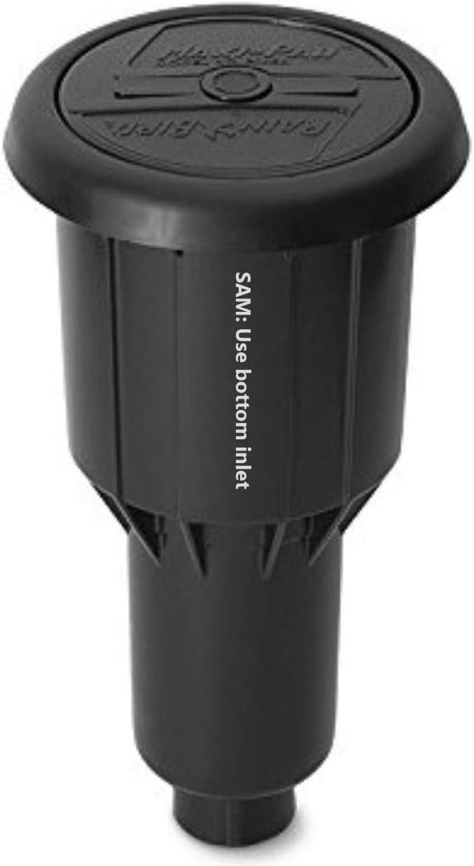 RainBird Maxi-Paw SAM Seal-A-Matic Impact Rotor Sprinklers 2045ASAM | 4 Pack in a Sack | Full/Part Circle | Includes 7 Different Nozzles for Each Head