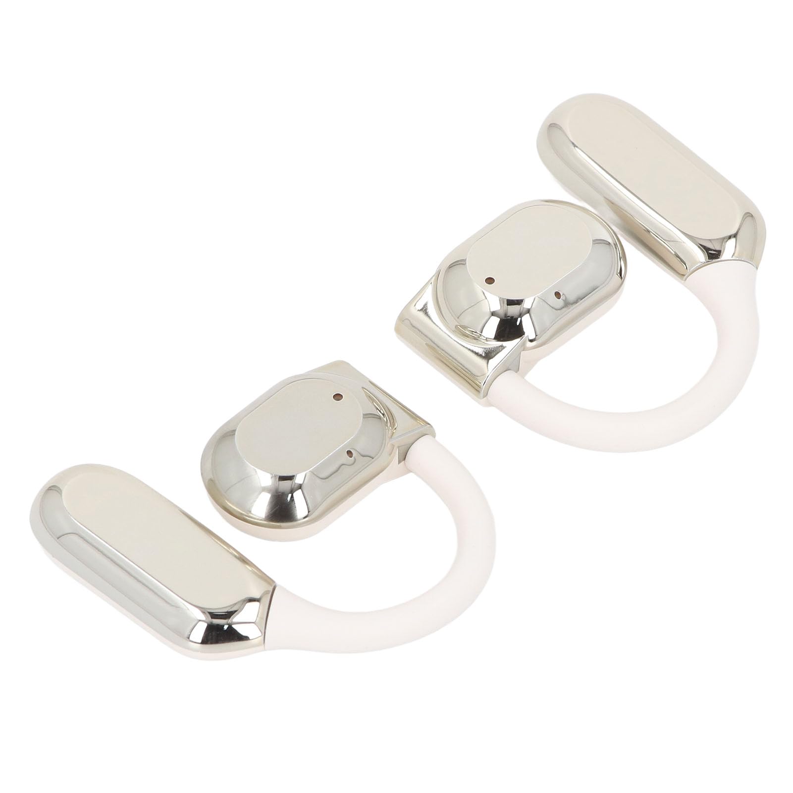 Generic Auricolari Wireless con Cancellazione del Rumore con Design Sopra L'orecchio per la Traduzione di Conferenze Materiale PC Elegante e Confortevole (Nudo)