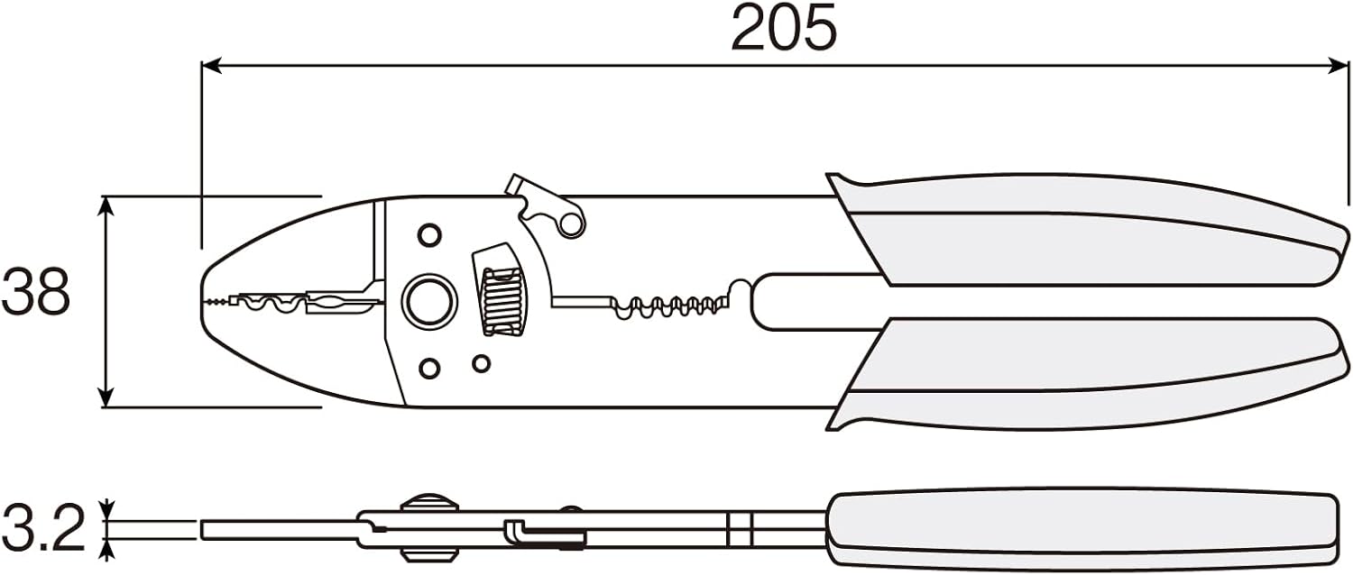 HOZAN P-704 Crimper