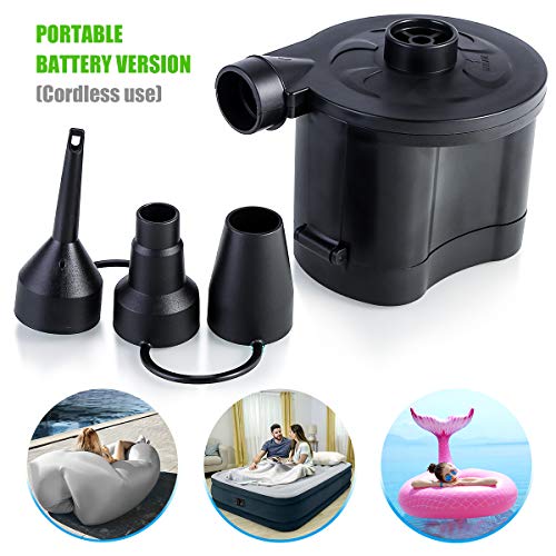 Preisvergleich Produktbild JINXUNY Elektrische Luftpumpe Tragbare Luftpumpe Luftpumpe Luftpumpe Luftpumpe Luftpumpe Matratze Pumpe für aufblasbare Bett Luft Schwimmbecken Luftschwimmen Boote