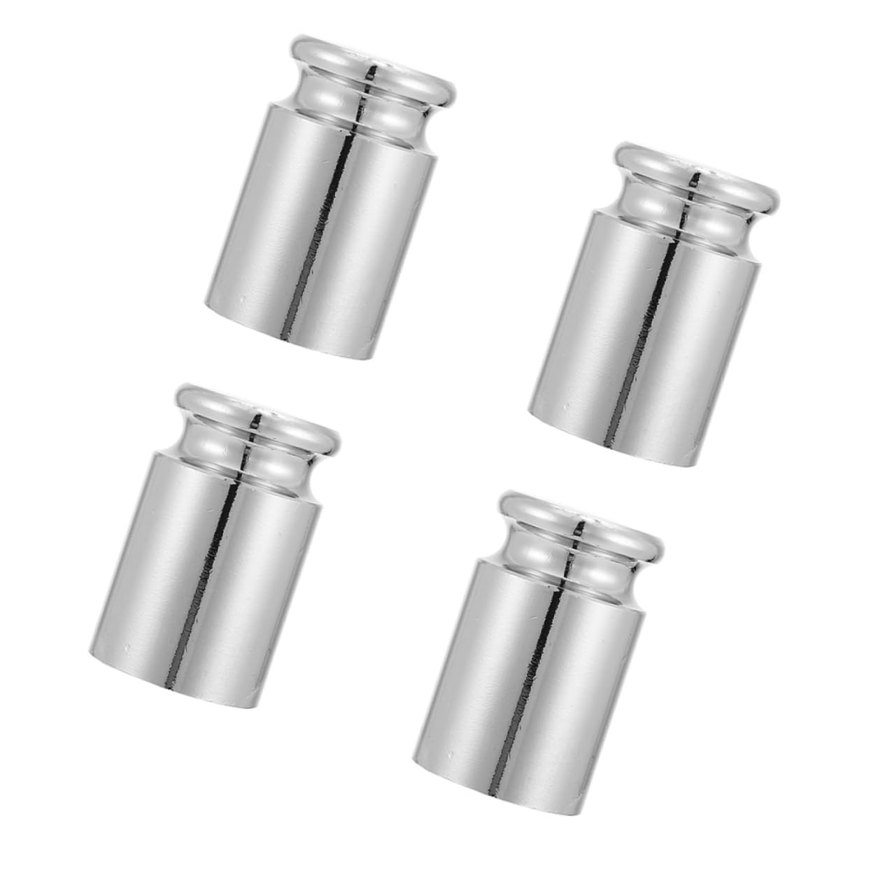ULTECHNOVO 4pcs Chrome-Plated Conjoined Weights Small Weights Balance Calibration Weights DIY Weights Weighing Machine Calibration Portable Calibration Weights Standard Weights Steel-picture-15