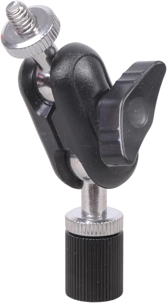 1 / 4inch Male to Female Threaded Double Socket Arm Extension Arm Motorcycle Bike Phone Mount Camera Lighting Equipment Rotatable Duty