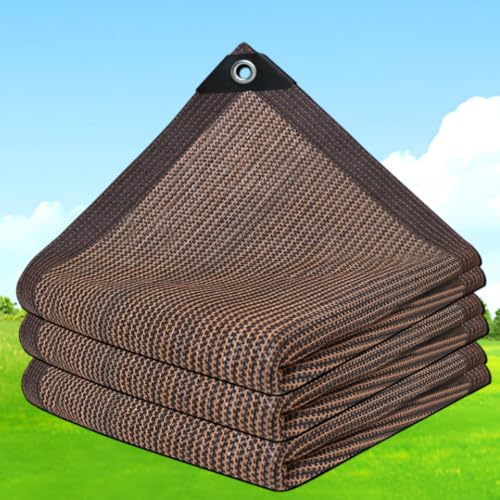Toile d'ombrage 6m*12m avec œillets et filet d'ombrage anti-UV