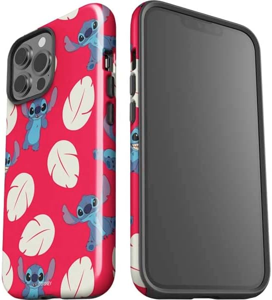 Skinit Impact Phone Case Compatible with iPhone 13 Pro Max - Officially Licensed Disney Lilo and Stitch Character Pattern Design
