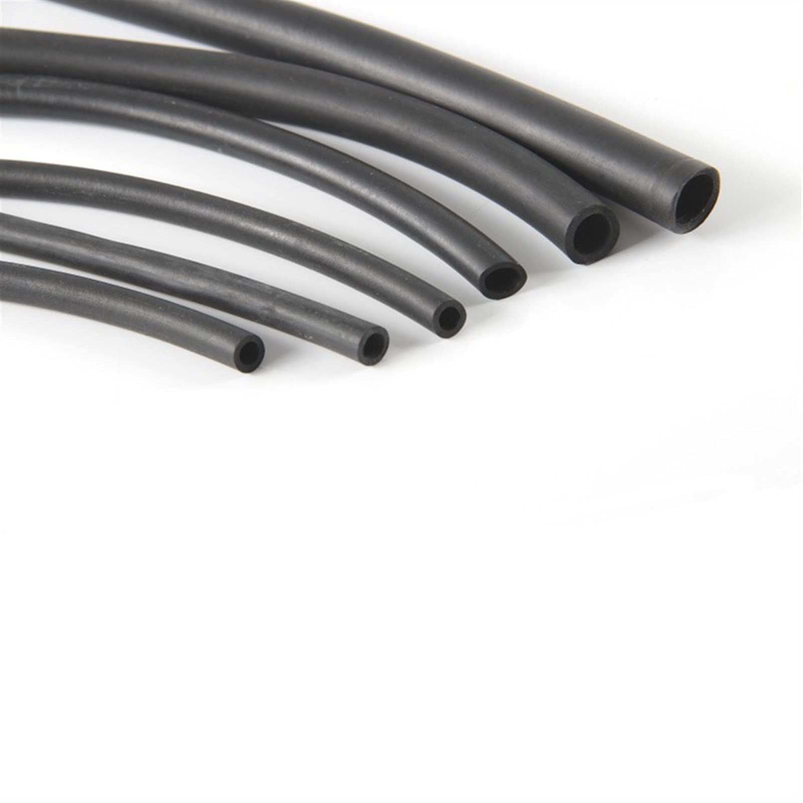 Lfang-Tuyaux Tube silicone 1M Nitrile Nitrile Caoutchouc Tube à combustible 3mm ~ 19mm Tuyau de tuyau de tuyau de tuyau douce d'huile d'usure acide alcali acide, Résistant à la pression et aux explosi