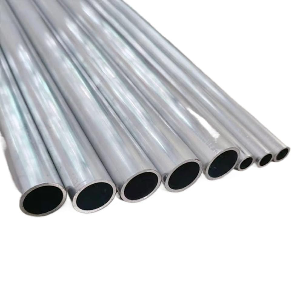 1mm 1.5mm Wall Thick Seris 6061 Aluminum Tube Pipe Hollow Aluminum Pipe 12mm ~ 40mm Dia(49cm 2pcs,OD 32 x ID 30mm)