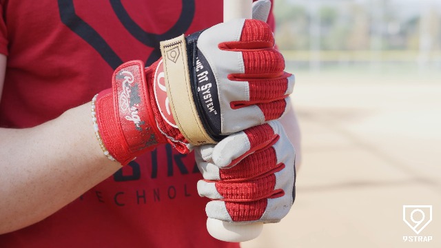 Amazon.com : 9 Strap Baseball Grip Strap Full Hide Hitting Tool