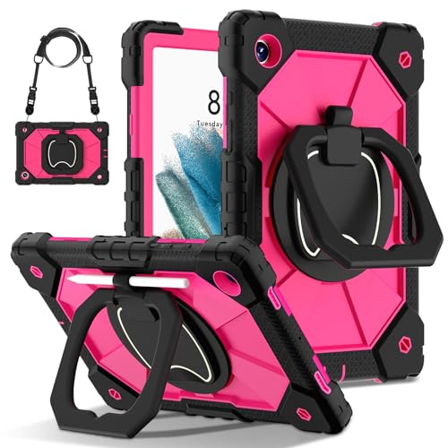 Coque Samsung Galaxy Tab A8 10.5 2022 antichoc silicone rose