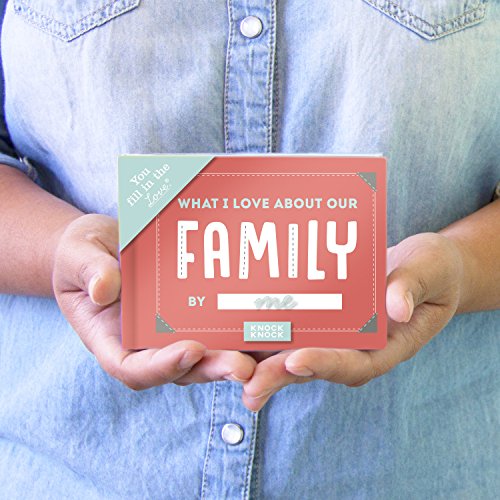 Image of Knock Knock What I Love about Our Family Fill in the Love Journal