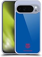 Vista 42 de Head Case Designs Funda de gel con licencia oficial del FC Barcelona Barca Crest Patterns [protección de grado militar] compatible con Google Pixel 3