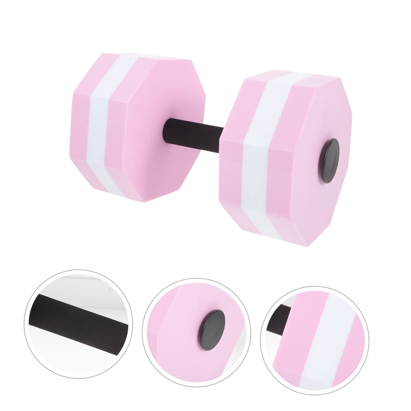 GAROZATION Eva Foam Water Dumbbells Buoyant Pool Exercise Weights for Aquatic Fitness