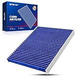 KAX Premium Cabin Air Filter with Dual Active Carbon, CF11670 Replacement for Ford Fiesta 2011-2019, EcoSport 2018-2022, Strong Adsorption Passenger Compartment Air Filter
