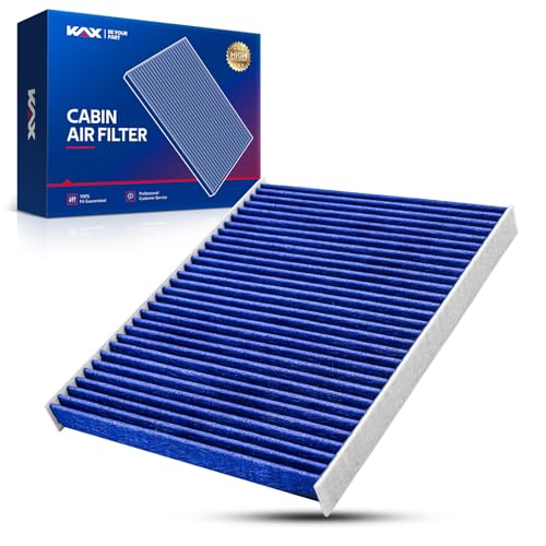 KAX Premium Cabin Air Filter with Dual Active Carbon, CF11670 Replacement for Ford Fiesta 2011-2019, EcoSport 2018-2022, Strong Adsorption Passenger Compartment Air Filter