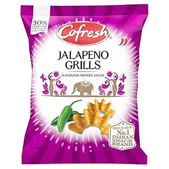 Cofresh Jalapeno Potato Grills - 80g 0.17 lbs