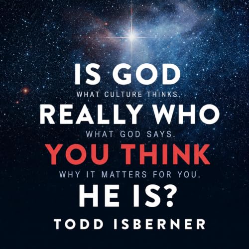 Diseño de la portada del título Is God Really Who You Think He Is?