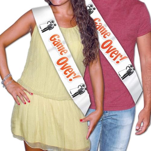 FASCIA PREMIAZIONE GAME OVER 81335 ADDIO NUBILATO MATRIMONIO