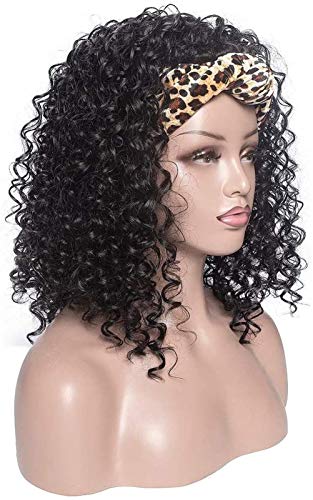 XZGDEN Gut Stirnband Perücke Lose Welle Null Spitze Frontperücken Für Schwarze Frauen 18 Zoll Wasser Cover