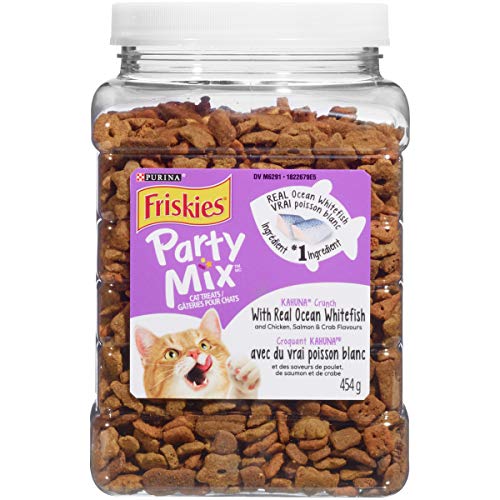 Friskies Party Mix Cat Treats | Original Crunch + Kahuna Crunch - 454g Each - Image 6