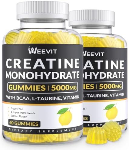 Creatine Monohydrate Gummies Complex 5000mg For Men & Women
