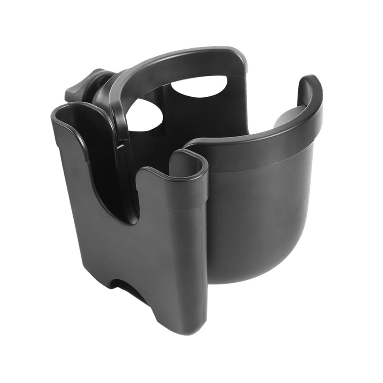 KOMBIUDA Baby Pushchair Parent Cup Holders Abs Plastic Stroller Cup Storage Universal Feeding Bottle Rack for Stroller
