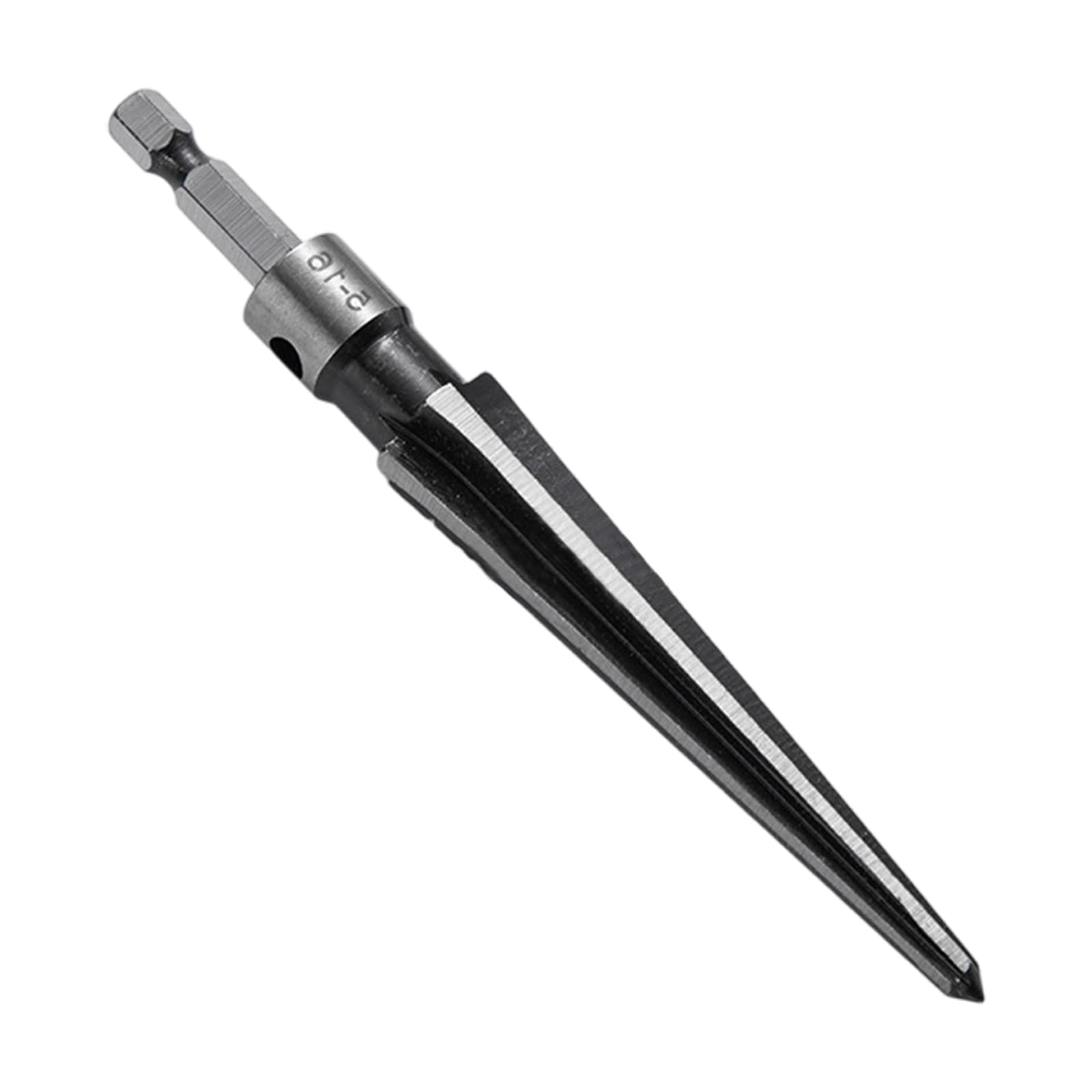 Tapered Reamer Round/Hexagonal Handle Professional Steel Chamfer Reaming Tool for Precisions Metalworking Woodcraft Metalworking Reamer