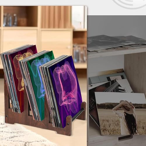 Rangement pour vinyles : protégez vos albums en bois - 6