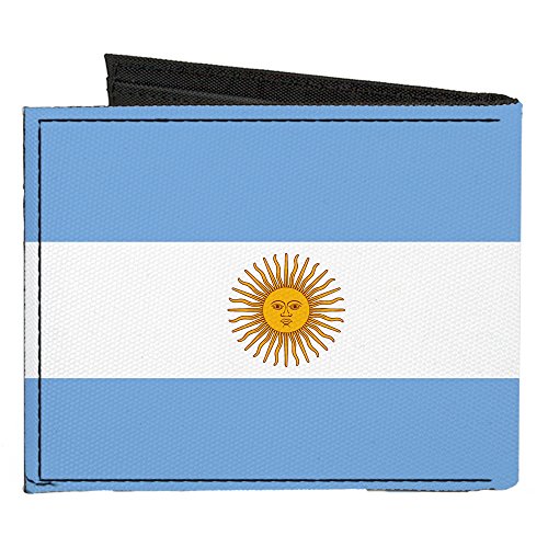 Buckle-Down Canvas Bi-fold Wallet-Argentina Flag2