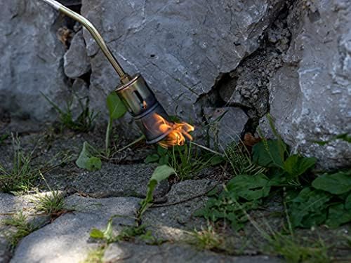 ROTHENBERGER Industrial RoMini Premium, palnik do podgrzewania, w zestawie przewód wężowy o długości 2 m, płomienie pasów bitumicznych; podgrzewanie, zgrzewanie folii; niszczarka chwastów 030961E
