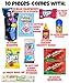 Cotton Candy Pickle Kit Gift Box From Tiktok-With Cotton Candy Crunch, Pop Rocks, Lucas Gusano Chamoy, Skwinkles, gifts for kids teen girls boys