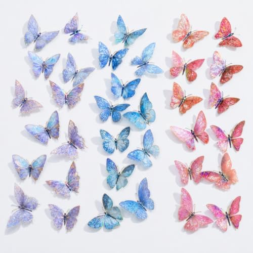 FOCHIER F Pressed Flower Frames with butterfly stickers image 4