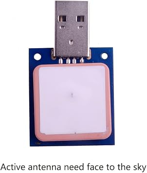 USB GPS Module GLONASS Beidou GPS Dongle Built-in Ceramic Antenna, Better Than VK-162 VK-172