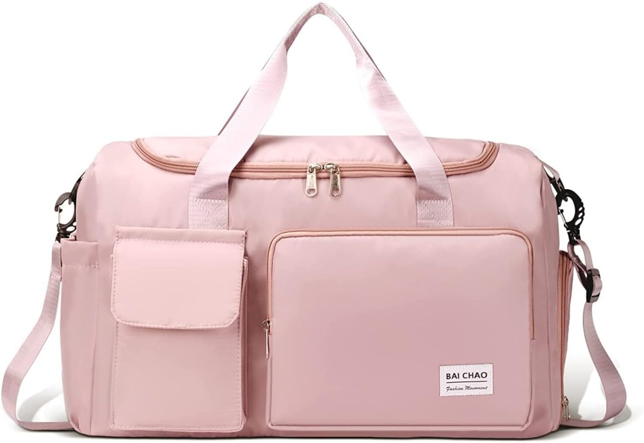 K.B.SALES Foldable Carry Luggage Travel Duffle Bag with Large Capacity Multi Functional Bag Gym, Travel Oxford Fabric Lightweight Waterproof (Multi Color)-image-7