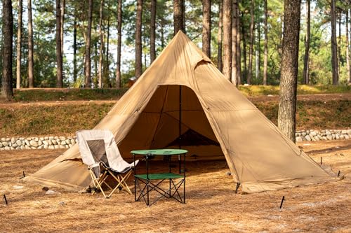 Firehiking OTOFIRE TENT Hot Tent With Stove Jack 4-8 Person Onefires Large Teepee Tent thumb #6