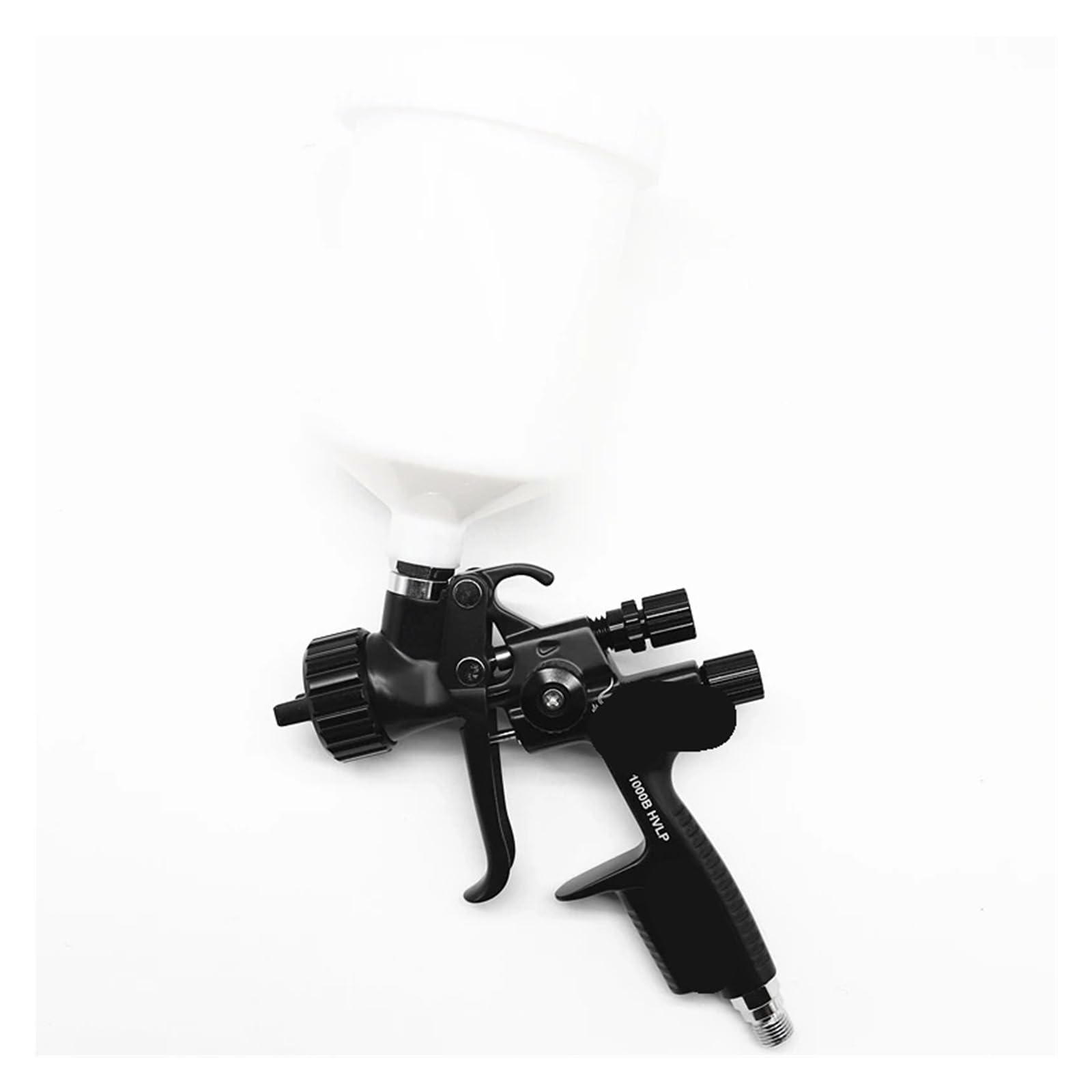 Xinfuli One Color Paint Sprayer, Hvlp Spray Gun With Adapter And Mix Tank Car Repair Paint Spray Guns 1.3 And 1.7Mm Nozzle