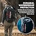 Uncharted Supply Co. The SEVENTY2® Pro 2-Person Survival System – 72 Hour Emergency Preparedness Kit with 60+ Tools for Home, Car, Camping, and Disaster Readiness – Durable Waterproof Go Bag (Black)